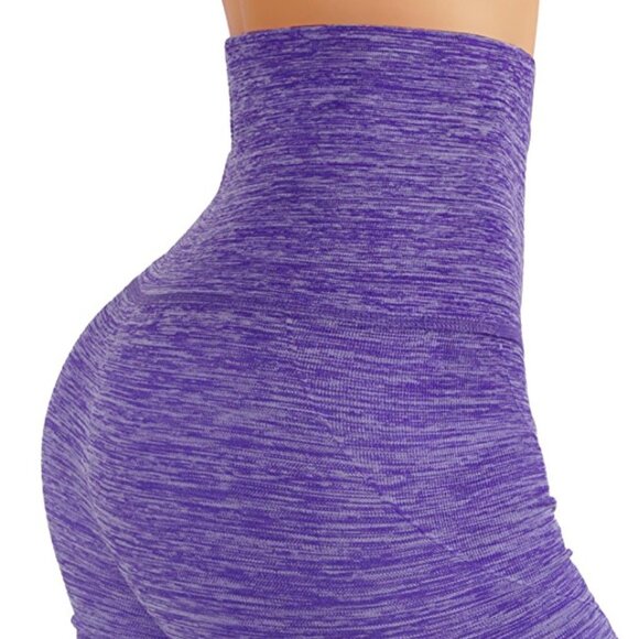 NWT Seamless High Waist Yoga Dry-Fit Ombre compression Leggings Tummy support - Picture 6 of 6